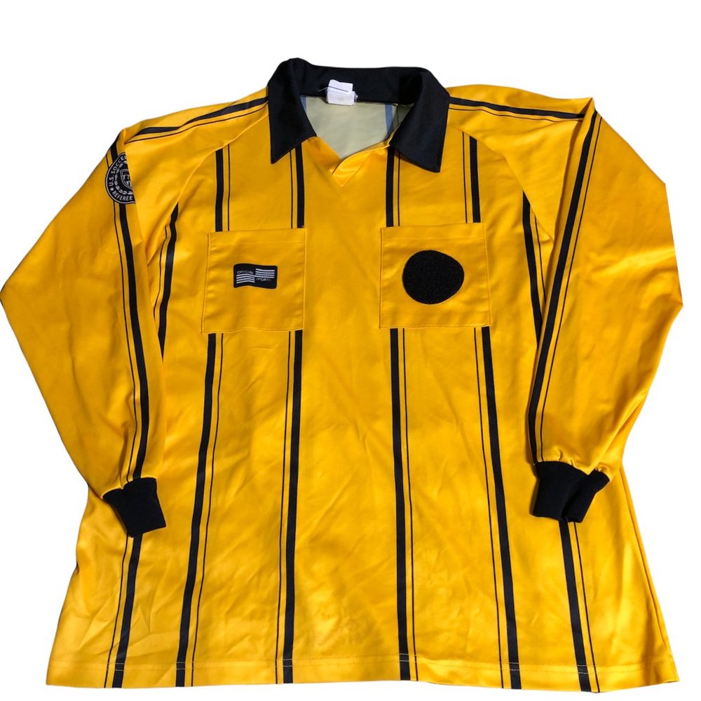Official Sports  U.S. Soccer Federation Referee Program Jersey L/S-Sz Large